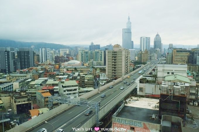 台北住宿推薦【天使商旅】台北101城市景觀旅館饒河夜市住宿×周邊美食(司機俱樂部魯肉飯、BEARDPAPA'S季節限定日式草莓泡芙、勝博殿炸豬排松山店) - yuki.tw