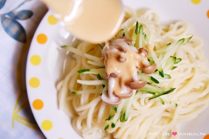 廚房習作【富味鄉芝麻醬、純芝麻香油】夏日涼拌料理~小黃瓜涼麵、豪華沙拉輕鬆做! - yuki.tw