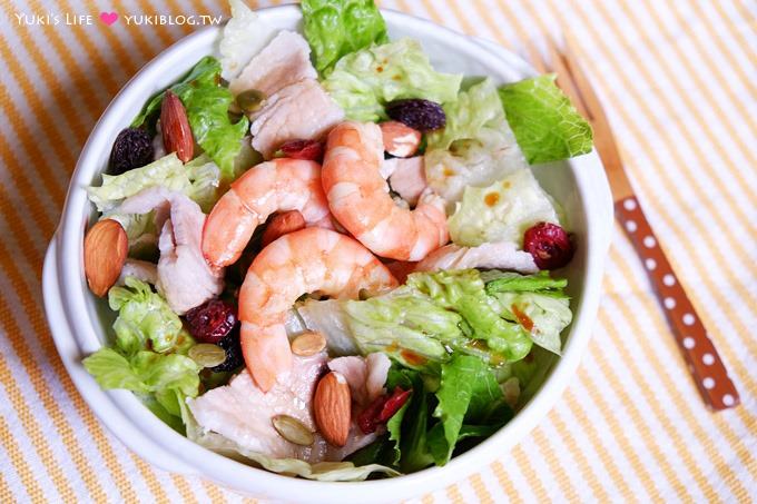 廚房習作【富味鄉芝麻醬、純芝麻香油】夏日涼拌料理~小黃瓜涼麵、豪華沙拉輕鬆做! - yuki.tw