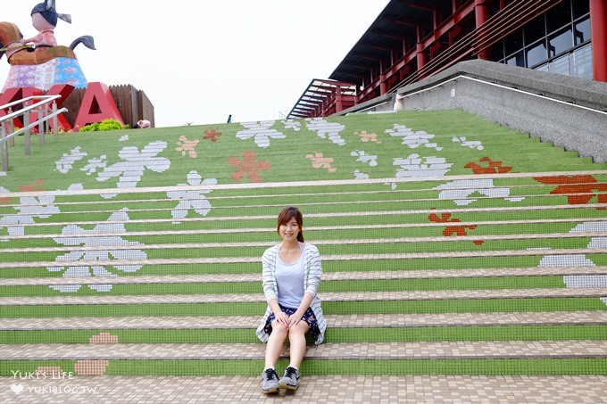 桃園景點【桃園市客家文化館】市區油桐花×桐花祭地景藝術×3D彩繪 - yuki.tw