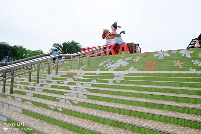 桃園景點【桃園市客家文化館】市區油桐花×桐花祭地景藝術×3D彩繪 - yuki.tw