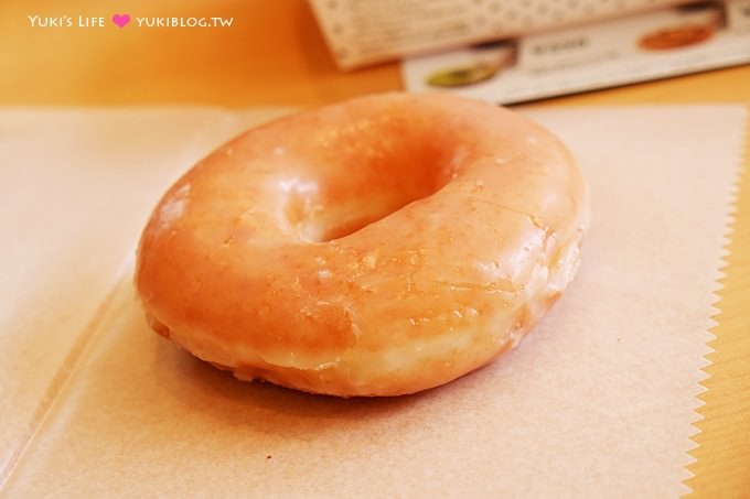 大阪美食【kreme krispy doughnuts】超人氣甜甜圈 @天王寺站Q’s Mall百貨 - yuki.tw