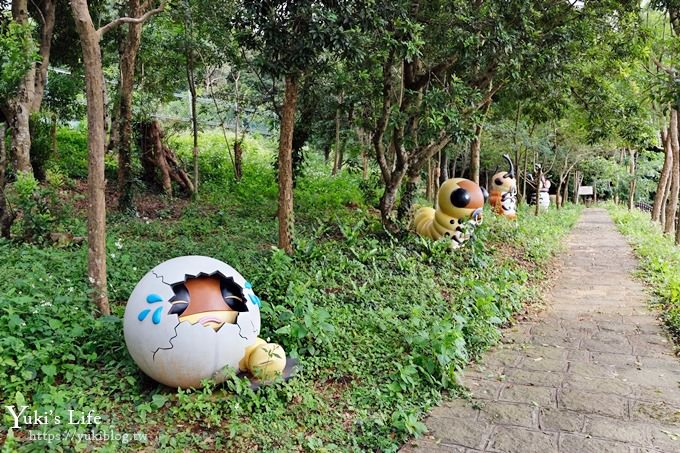 桃園親子景點》三水水土保持戶外教室~可愛水保寶特色公園×獨角仙與你野餐哦！(乳姑山景觀餐廳一日遊推薦) - yuki.tw