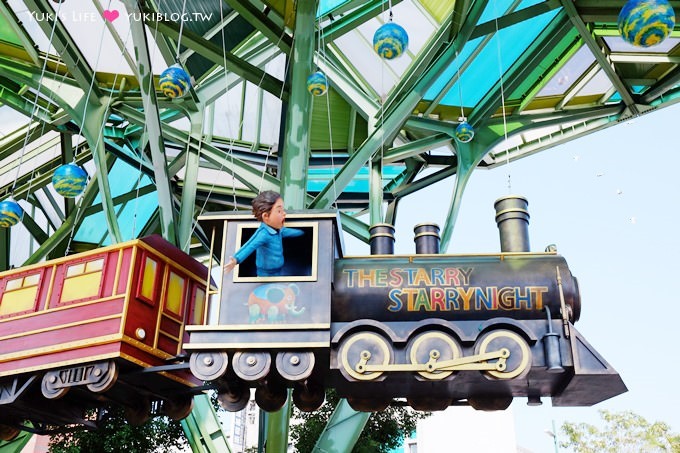 宜蘭新景點【幾米星空飛天火車&長頸鹿火車站】丟丟噹森林的繪本世界 @宜蘭火車站 - yuki.tw