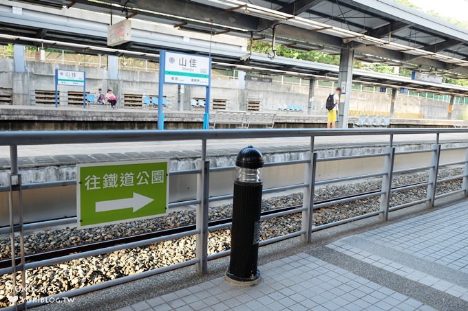 新北免費親子景點┃來百年古蹟『山佳車站』當小小站長~鐵道公園立體彩繪超可愛 - yuki.tw