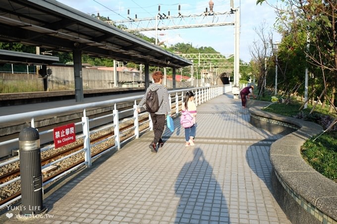 新北免費親子景點┃來百年古蹟『山佳車站』當小小站長~鐵道公園立體彩繪超可愛 - yuki.tw