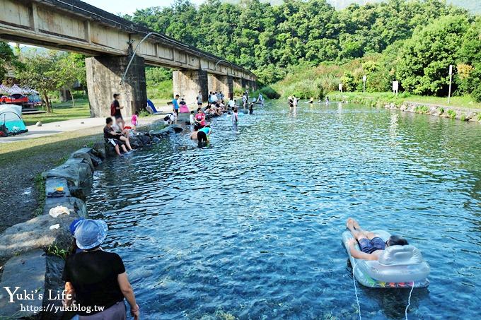 宜蘭景點【東岳湧泉公園】14度天然冷泉免費親子景點×野餐賞火車趣囉！(南澳景點) - yuki.tw