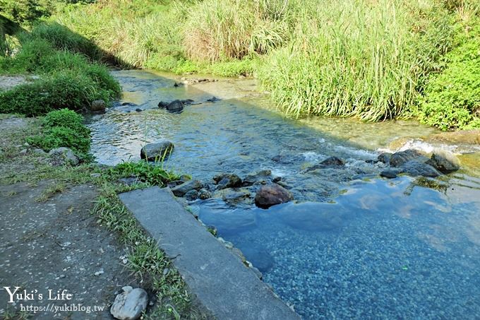 宜蘭景點【東岳湧泉公園】14度天然冷泉免費親子景點×野餐賞火車趣囉！(南澳景點) - yuki.tw