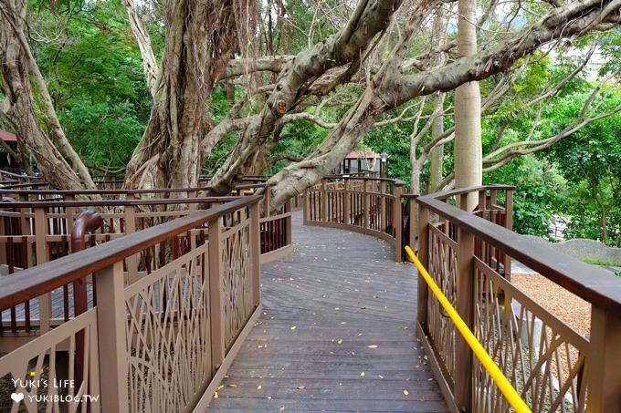 台北免費親子景點【天母東和公園】木屑鋪面兩層樓旋轉溜滑梯×湯姆歷險記森林遊樂場～假日森呼吸！ - yuki.tw