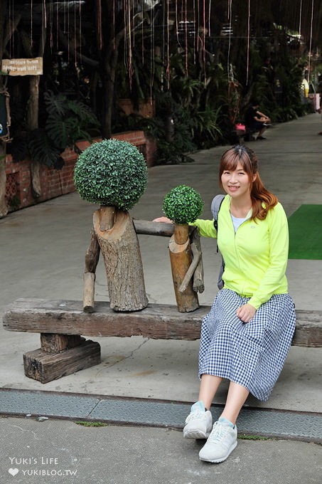 免門票親子景點【台北花卉村】胖胖熊氣墊樂園好FUN電×花草盆栽×馬賽克DIY×家人聚餐好去處(彭師傅料理) - yuki.tw