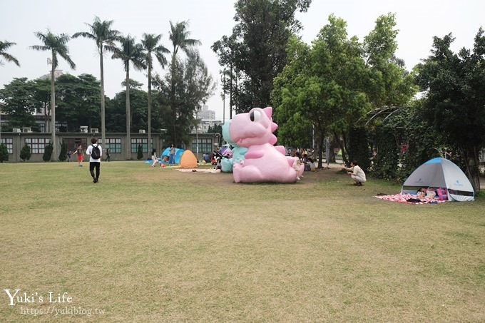 新北景點【板橋435藝文特區】免費親子景點旅遊趣×大草皮野餐玩沙遊戲場！(IG拍照景點) - yuki.tw