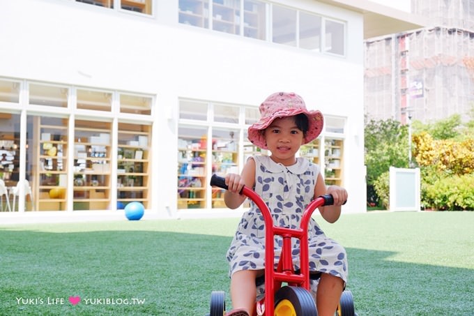 台中【嘎嗶惦Carpe Diem】沙坑、腳踏車溜滑梯親子餐廳、親子聚會生日趴場地(5月新開幕) - yuki.tw