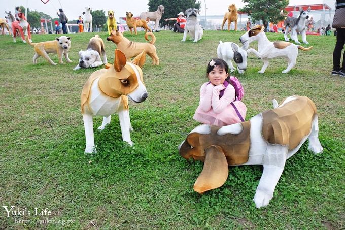 2018新北燈會 旺來福來花燈資訊》巨型限量扭蛋×大台北都會公園草皮親子野餐去(三重捷運站) - yuki.tw