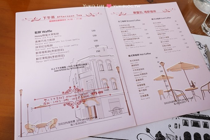 桃園蘆竹特色餐廳〈Honey Cafe〉童話故事中的城堡咖啡館❤鄉村風 @台荗後面 - yuki.tw