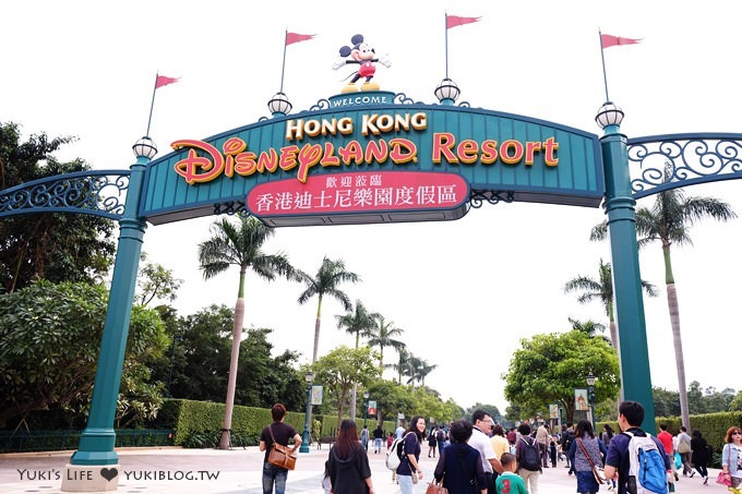 香港自由行┃香港迪士尼樂園I‧交通路線地圖、Disney商店紀念品、米奇鬆餅&限定聖誕節爆米花桶 ~ 完成夢想! - yuki.tw