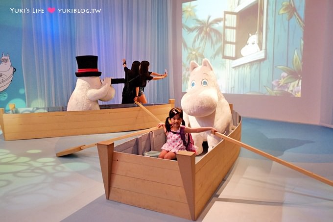 台北【MOOMIN嚕嚕米精靈特展】超暖系嚕嚕米的家、相約夏日童話冒險、一比一等身大玩偶來抱抱@士林國立臺灣科學教育館 - yuki.tw