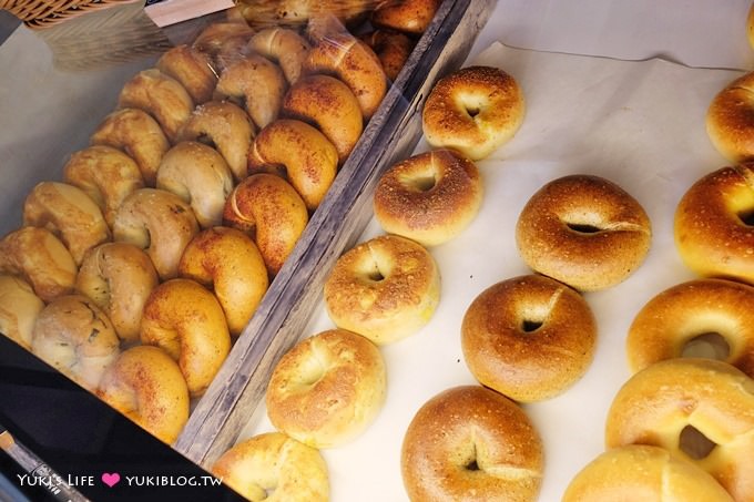 板橋【BUGEL Bagel Coffee】全新MENU貝果早午餐全日供應、一早15款新鮮出爐@板橋火車站、捷運站 - yuki.tw