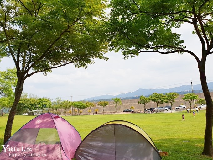 免費桃園景點【大溪河濱公園】落羽松季節必訪×LOVE場景×兒童遊戲場～親子假日野餐騎腳踏車好去處！ - yuki.tw