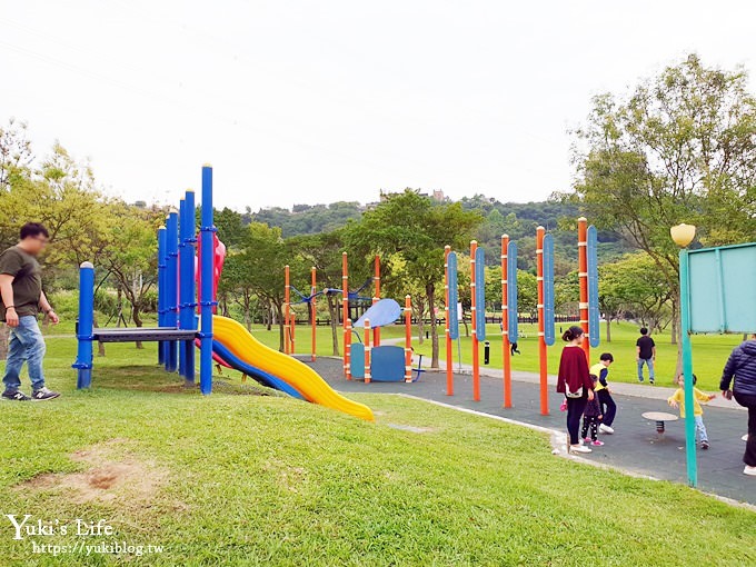 免費桃園景點【大溪河濱公園】落羽松季節必訪×LOVE場景×兒童遊戲場～親子假日野餐騎腳踏車好去處！ - yuki.tw