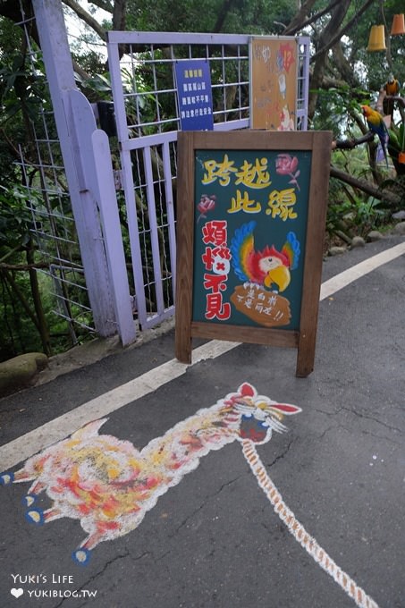 南投景點【星月天空景觀餐廳】親子一日遊~草泥馬×U型溜滑梯×小動物×假日鸚鵡秀～全家好去處！ - yuki.tw