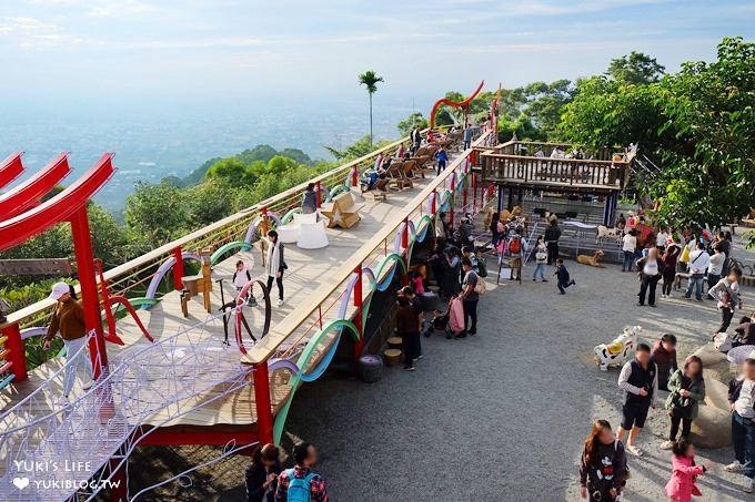 南投景點【星月天空景觀餐廳】親子一日遊~草泥馬×U型溜滑梯×小動物×假日鸚鵡秀～全家好去處！ - yuki.tw