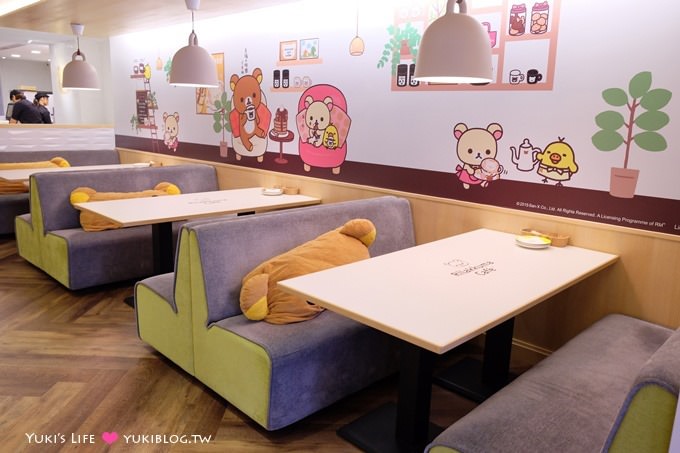 台北東區【拉拉熊主題餐廳Rilakkuma Café】 超萌蛋糕還有炸物下午茶@忠孝敦化站 - yuki.tw