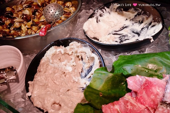 台北美食【八海精緻鍋物料理】豐富海鮮、超多食材火鍋麻辣鍋吃到飽 @西門町店 - yuki.tw