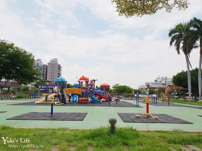 彰化景點【彰化市兒童公園】鯨魚造型3D彩繪戲水區、夏日免費玩水、IG美拍好去處！ - yuki.tw