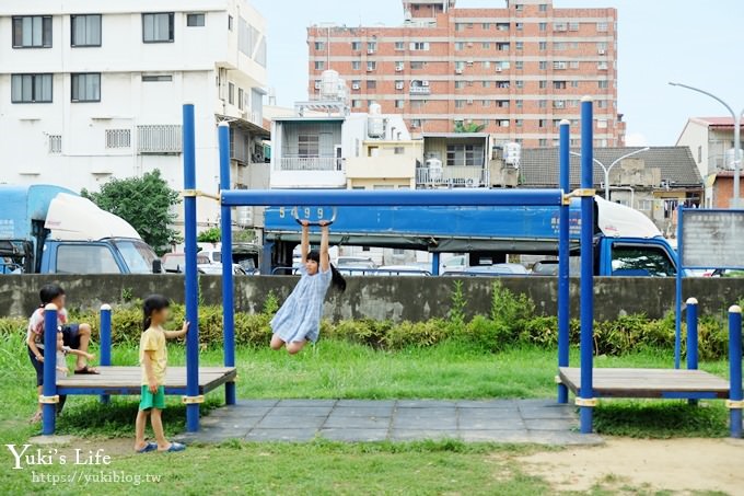 彰化景點【彰化市兒童公園】鯨魚造型3D彩繪戲水區、夏日免費玩水、IG美拍好去處！ - yuki.tw