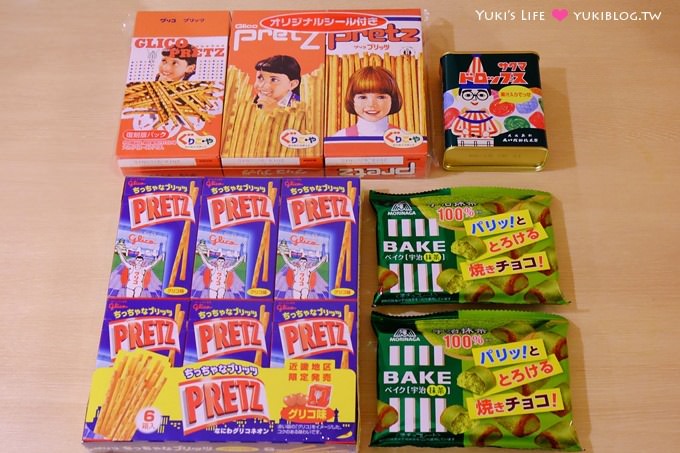 大阪名物【固力果Glico／食倒太郎】道頓堀可愛糖果Pocky伴手禮專賣店 - yuki.tw