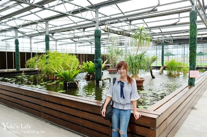 宜蘭景點【礁溪金車蘭花園】免費親子景點！賞花賞魚吃蝦去、下午茶必打卡行程點！ - yuki.tw