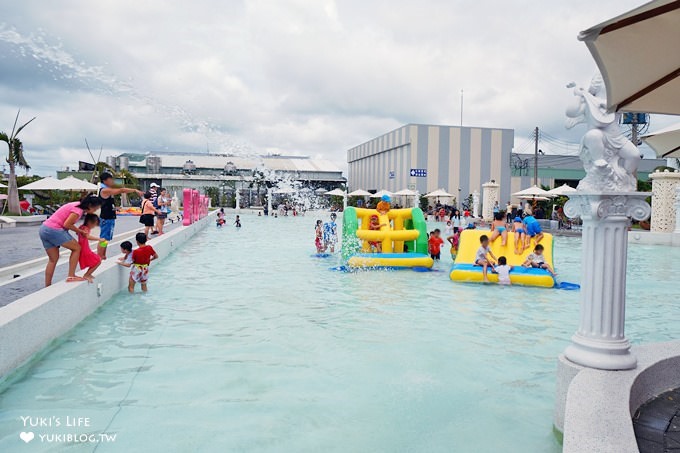 嘉義觀光工廠【達林休閒觀光園區(諾得健康休閒生態園區)】巴里島超大沙坑玩水池(玩水玩沙親子好去處!) - yuki.tw