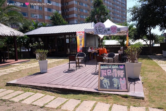 桃園中壢【甜客廳】市區景觀餐廳峇里島風格、可餵兔子、消費好高、有停車場 - yuki.tw