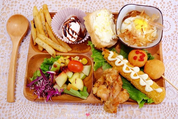 板橋輕食●早午餐【晴空樹Skytree】 可愛日式便當定食、樂樂煎鍋餅 @板橋火車站、捷運站 - yuki.tw