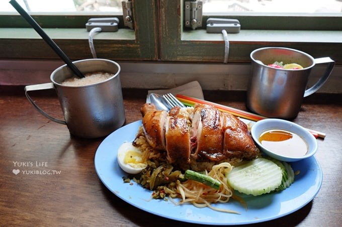 台北台電大樓美食【泰街頭】泰國攤子搬進店裡×燒烤雞腿飯好銷魂×一秒到泰國的感覺呀! - yuki.tw