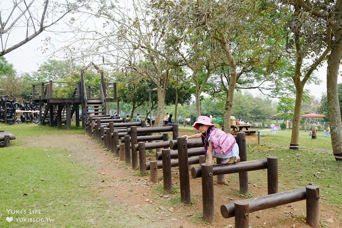 彰化芬園親子景點【就是愛荔枝樂園】天空闖關主題體健設施、大草皮奔跑野餐場地 - yuki.tw