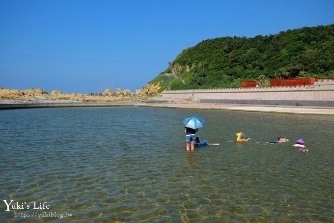 基隆景點》和平島公園，無邊際天然海泳池、兒童戲水池、大沙堡遊客中心喝咖啡好讚！ - yuki.tw