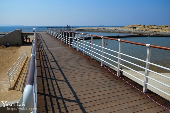 基隆景點》和平島公園，無邊際天然海泳池、兒童戲水池、大沙堡遊客中心喝咖啡好讚！ - yuki.tw