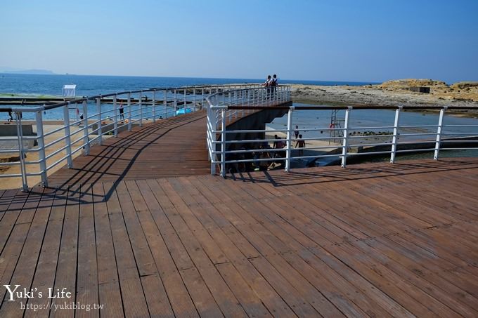 基隆景點》和平島公園，無邊際天然海泳池、兒童戲水池、大沙堡遊客中心喝咖啡好讚！ - yuki.tw