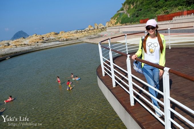 基隆景點》和平島公園，無邊際天然海泳池、兒童戲水池、大沙堡遊客中心喝咖啡好讚！ - yuki.tw