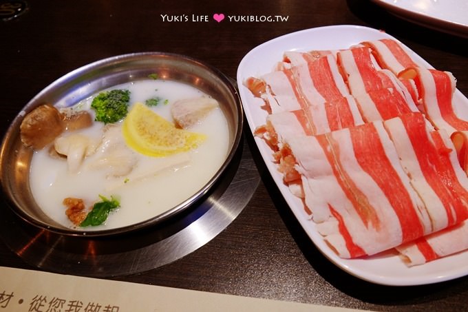 新莊美食【鮮匯頂級鍋物】海鮮不哩啊青的肉品吃到飽火鍋~推薦牛奶鍋 @新莊捷運站 - yuki.tw