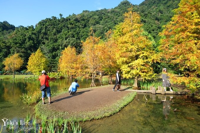 苗栗親子景點【雲水度假森林】落羽松約會好去處×水池花園、泡湯吃美食 - yuki.tw