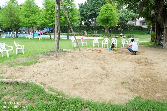 彰化景點【沐卉親子農場】親子一日遊~草皮戲水池玩水×湖泊划船×沙坑(沐卉濕地生態教育園區) - yuki.tw