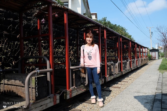 新竹親子景點【槺榔驛古輕便車】搭小火車遊覽田園風光，F104飛機公園，彩繪村落康樂社區 - yuki.tw