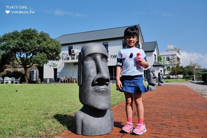 淡水摩艾像庭園咖啡【錘子咖啡烘焙坊Twi-A】隱藏版淡水美景下午茶×拍照好去處(假日限定) - yuki.tw