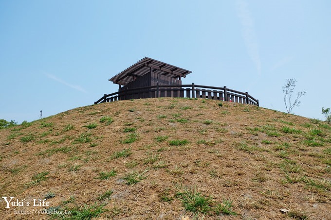 台中景點【大雅中科公園】三道山丘磨石子溜滑梯×沙坑、野餐、騎腳踏車親子景點 - yuki.tw