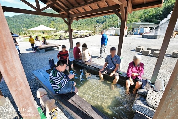 FUJI4929 免費！宜蘭景點【清水地熱】竹簍煮蛋超有趣還能泡腳×野餐好去處！