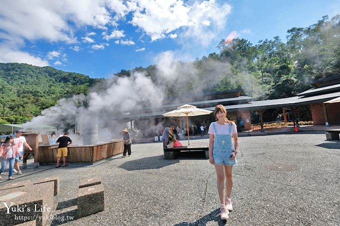 FUJI4976 免費！宜蘭景點【清水地熱】竹簍煮蛋超有趣還能泡腳×野餐好去處！