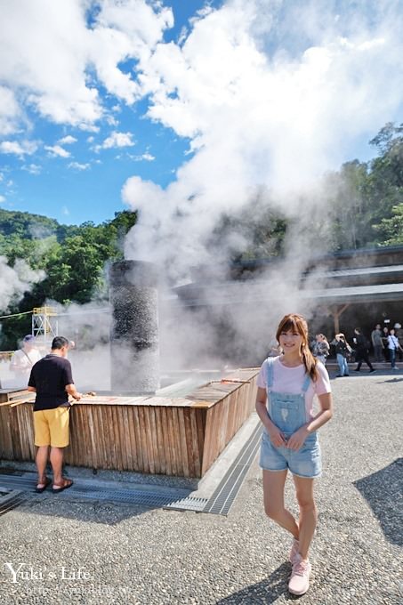 FUJI4977 免費！宜蘭景點【清水地熱】竹簍煮蛋超有趣還能泡腳×野餐好去處！