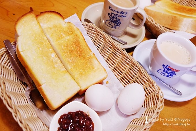 日本●名古屋┃KOMEDA's Coffee(コメダ珈琲)名古屋流早餐~吐司加紅豆泥 - yuki.tw